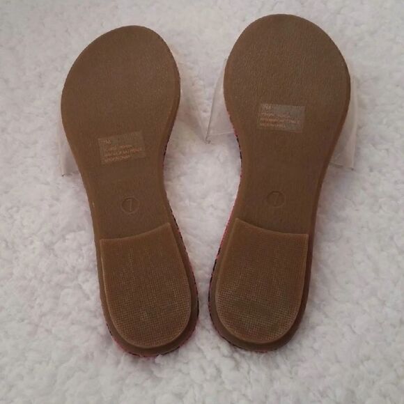 Cape Robbin Fonda Pink Snake Skin Slides - Picture 6 of 7